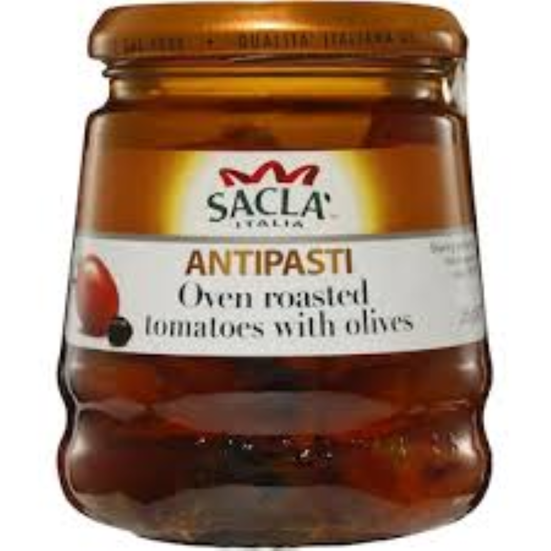SACLA OVEN ROASTED TOMATOES WITH OLIVE IN S/F OIL